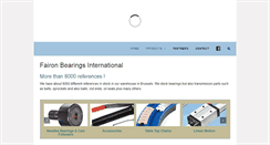 Desktop Screenshot of fairon-bearings-international.com